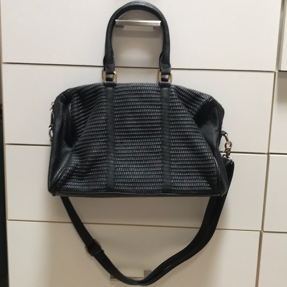 Black handbag
